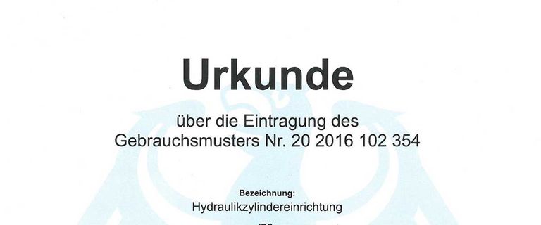 Hydroquick®-System mit integrierter Schnittschlagdämpfung DE 20 2016 102 354