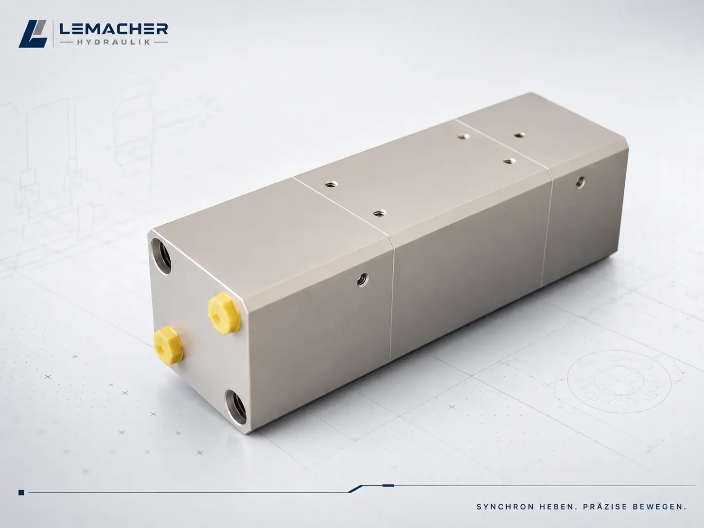 LGM Präzisionskomponente für hydraulische Synchronhub-Anwendungen